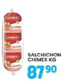 Alsuper Chimex salchichon kg oferta