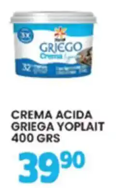 Alsuper Yoplait Crema Acida Griega oferta