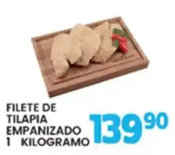 Alsuper filete de tilapia empanizado oferta