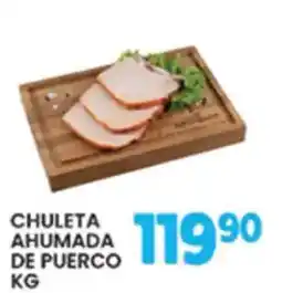 Alsuper Chuleta Ahumada De Puerco oferta