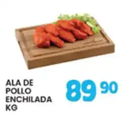 Alsuper Ala de pollo enchilada oferta
