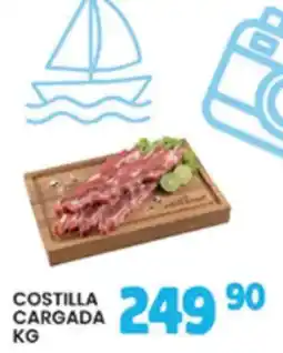 Alsuper costilla cargada oferta