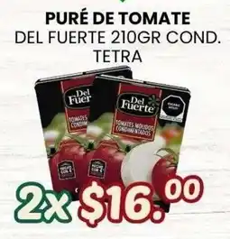 Guajardo Del Fuerte puré de tomate oferta