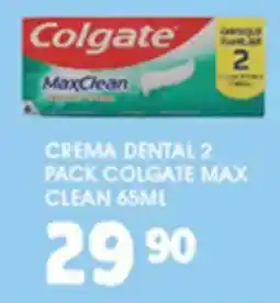 Alsuper Colgate MaxClean oferta