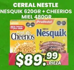 Guajardo Nestle Nesquik Cheerios Miel oferta