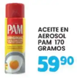 Alsuper Pam aceite en aerosol oferta