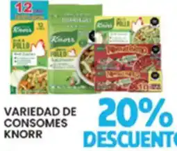 Alsuper Knorr variedad de consomés oferta