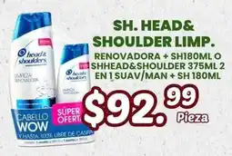 Guajardo head&shoulders limp. renovadora oferta