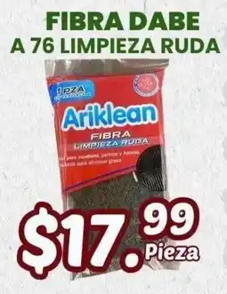 Guajardo Ariklean fibra limpieza ruda oferta