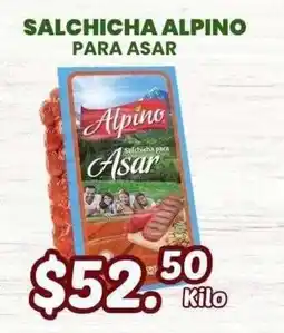 Guajardo Alpino Salchicha para Asar oferta