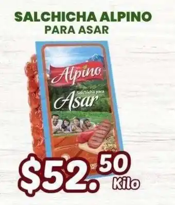 Guajardo Alpino Salchicha para Asar oferta