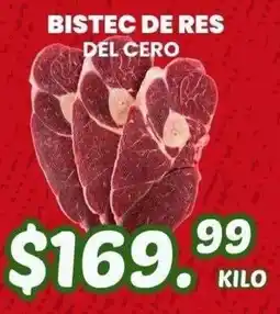 Guajardo bistec de res del cero oferta