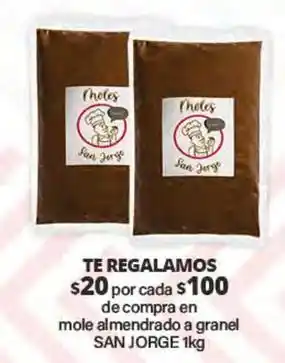 Mole almendrado a granel