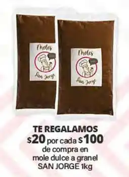 La Comer Mole dulce a granel oferta