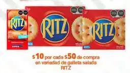 La Comer Ritz - galleta salada oferta
