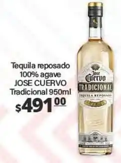 La Comer Jose cuervo - tequila reposado oferta