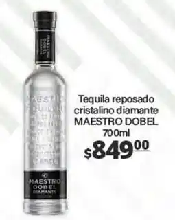 La Comer Maestro dobel diamante - tequila reposado cristalino diamante oferta