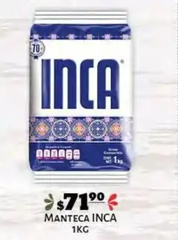 Fresko Inca - manteca oferta