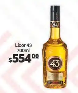 La Comer Licor 43 oferta