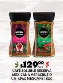 Fresko Nescafé - café soluble reserva mexicana veracruz o chiapas oferta
