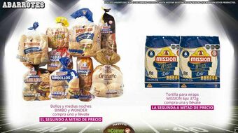 La Comer Pan bimbo oferta