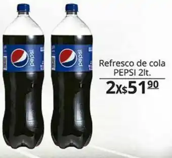 La Comer Refresco de cola pepsi 2lt x2 oferta