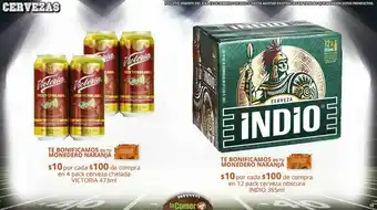 La Comer Cerveza indio oferta