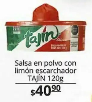 La Comer Salsa en polvo con limón escarchador tajín 120g oferta