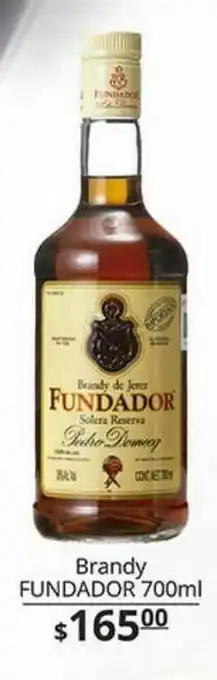 Brandy fundador 700ml