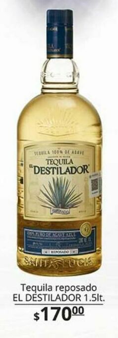 La Comer Tequila reposado el destilador 1.5lt oferta