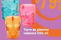 Soriana Híper Tarro de plástico calavera oferta
