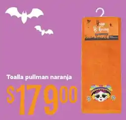 Soriana Híper Toalla pullman naranja oferta