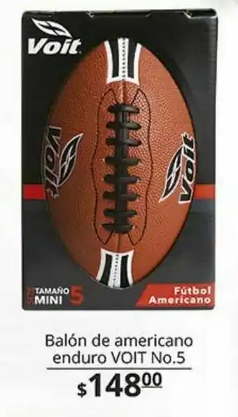 La Comer Balón de fútbol americano enduro voit no. 5 oferta