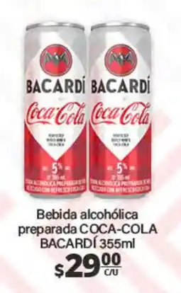 La Comer Bacardi Coca-Cola oferta