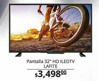 La Comer Pantalla 32" hd iledtv lafite oferta