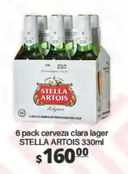 La Comer stella artois cerveza clara lager oferta