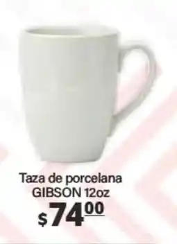 La Comer Gibson taza de porcelana oferta