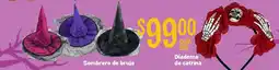 Soriana Híper Sombrero de bruja Diadema de catrina oferta