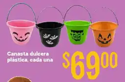 Soriana Híper Canasta dulcera plástica oferta