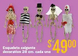 Soriana Híper Esqueleto colgante decorativo oferta