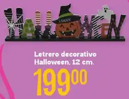 Soriana Híper Letrero decorativo Halloween oferta