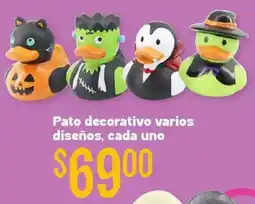 Soriana Híper Pato decorativo varios diseños, cada uno oferta