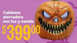 Soriana Híper Calabaza aterradora oferta