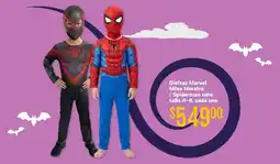 Soriana Híper Disfraz Marvel Miles Morales / Spiderman niño oferta