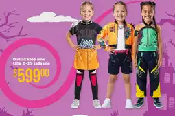 Soriana Híper Disfraz kpop niña oferta