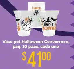 Soriana Híper Vaso pet Halloween Convermex oferta