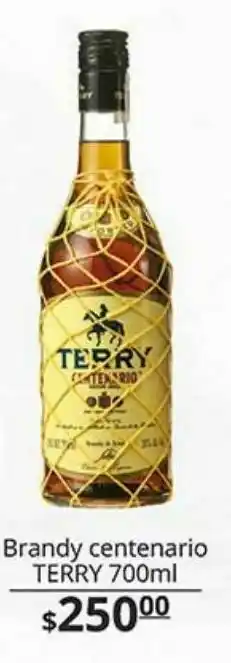 Brandy centenario terry 700ml