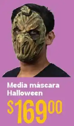 Soriana Híper Media máscara Halloween oferta
