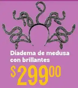 Soriana Híper Diadema de medusa con brillantes oferta