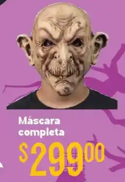 Soriana Híper Máscara completa oferta